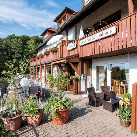 Gasthof Schoenblick Goessweinstein Exterior photo